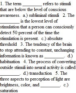 Chapter 3 Exam